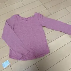 earth music ecology 2wayネックリブプルオーバー　S新品