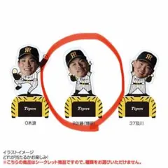 阪神タイガース　シークレット　アクスタ仕様プルバックカー