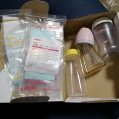 母乳実感　Pigeon 哺乳瓶 2本 betta 哺乳類 1本