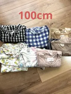 キッズ服 セット まとめ売り　女の子　100cm ワンピース　セットアップ