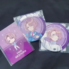 学園アイドルマスター 有村麻央 famくじ 缶バッジ