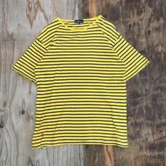 ラルフローレン ボーダー 好配色 ワンポイント Tシャツ 90s 古着