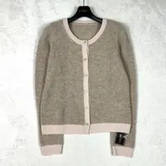 極美品❣️フォクシーカシミヤ100%アンサンブル肩パット付き38