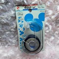 ニチバン セロハンテープ ディズニー ミッキー【青】新品未使用品(*´꒳`*)