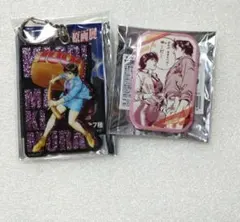 シティーハンター　大原画展　槇村香　グリッターアクリルキーホルダー　缶バッジ