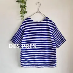 DES PRES デプレ　極美品　バックスリットドッキングブルオーバー　シアーのサムネイル