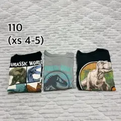 ジュラシックパーク コラボ キッズ トップス ロンT 長袖 110 セット