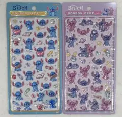 《即日＆匿名発送》【正規品】ボンボンドロップシール☆スティッチ☆2点セット