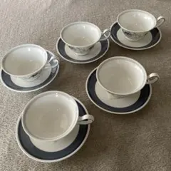 109 WEDGEWOOD ウェッジウッド コーヒーカップ＆ソーサー 6組 新品 
