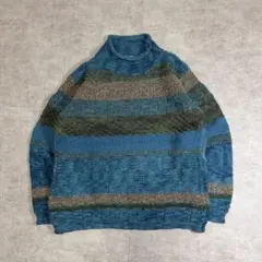 90s vintage イタリア製 OLD BENETTON ニットセーターのサムネイル