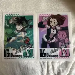 2点セット ヒロアカ 緑谷出久 爆豪勝己 麗日お茶子 轟焦凍 クリアファイル