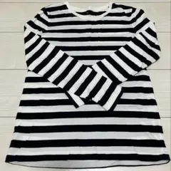 【無印良品】ボーダーロンT