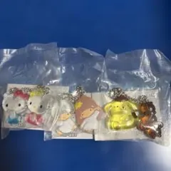 サンリオ　なかよしドロップチャーム　キティ　リトルツインスターズ　ポムポムプリン