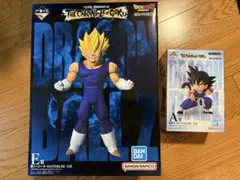 一番くじドラゴンボール　A賞孫悟空　E賞魔人ベジータ