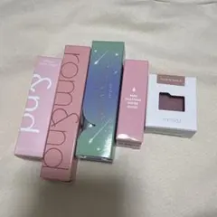 rom&nd ロムアンド　ティント　チーク　グリッター　グロス　アイシャドウ