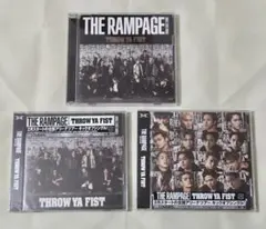 THE RAMPAGE THROW YA FIST CD3枚（+シール付）
