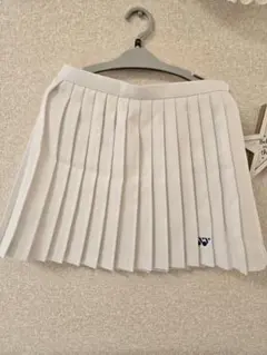❮美品❯YONEXホワイト プリーツスカート テニスウェア