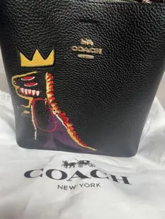 【新品未使用】恐竜刺繍 ボディバッグ　COACH 恐竜刺繍 ボディバッグCOACH