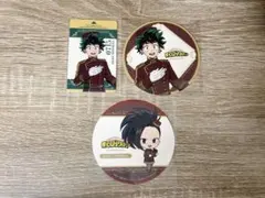 ヒロアカ 緑谷 八百万 プレートカード コースター アニカフェ