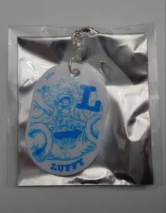 ワンピース イニシャルアクリルキーホルダー ルフィ ニカ