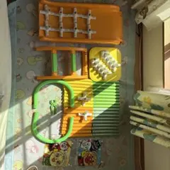 【パーツ割れあり】　アンパンマン 大型遊具セット 滑り台付き