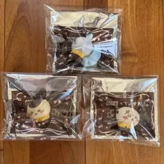 ちいかわ　ココス　ソフビ人形　モモンガ　くりまんじゅう　ラッコ　3体セット