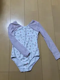 花柄 長袖レオタード サイズ130