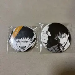 銀魂 デコレクション缶バッジ 山崎退 2点セット - メルカリ