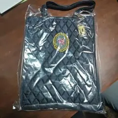 ブラック刺繍トートバッグ