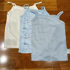 ユニクロ メッシュキャミソール 100cm 3枚