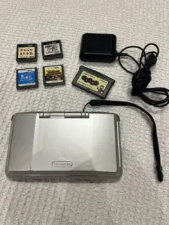ニンテンドーDS シルバー 本体 ソフト5本