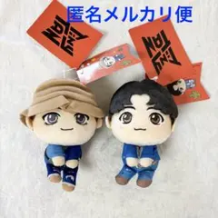 TinyTAN ＆youミニぬいぐるみ　マスコット　テテ　グク　2種セット