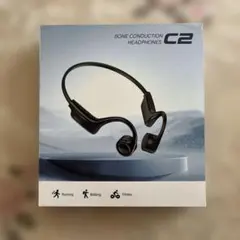 骨伝導イヤホン C2 ワイヤレスイヤホン 新品