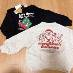 クリスマス トレーナー 2枚セット