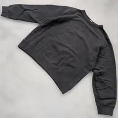 b3148 UNIQLO U【XL】ブラック クルーネック スウェット