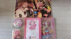 プロセカ　鳳えむ　缶バッチ　ポストカード　ミニ色紙　セット