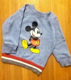 ★ベビーギャップDisney 可愛いミッキーマウス トレーナー★ 12-18ヶ月
