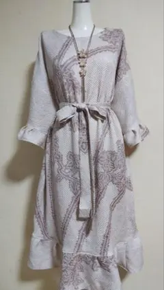 1359着物リメイクチュニック＆ワンピース