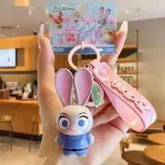 大人気❣️ズートピア ジュディキーホルダー ストラップ