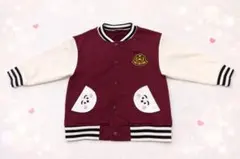 GU シナぷしゅ スタジャン 100cm キッズ アウター 美品 記名なし