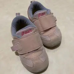 asics ピンクキッズシューズ15センチ