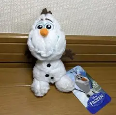 アナ雪　オラフ　マスコット　ぬいぐるみ　ディズニー　雪だるま