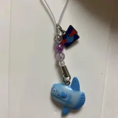 海遊館 マンボウ ストラップ マスコット 레트로
