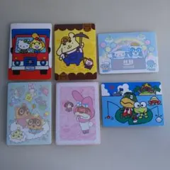 あつ森 amiibo サンリオ　シール　6枚セット