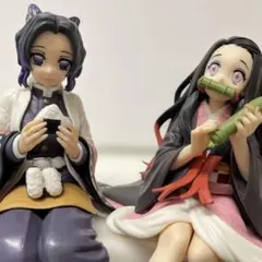 鬼滅の刃 プレミアム ちょこのせフィギュア 竈門禰豆子 胡蝶しのぶ セット