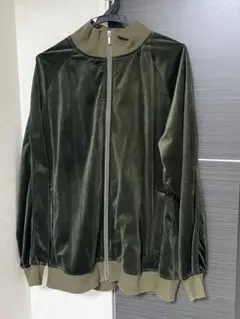 WHIMSIC オリーブグリーン ジャケット　ベロア