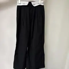 LOVE JENNI ロゴウエスト ロングパンツ ブラックのサムネイル