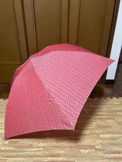 未使用品 CELINE セリーヌ 折り畳み傘 ベビーピンクカラー マカダム柄 CELINE - 未使用保管品 美品 CELINE 折り畳み傘 ベビーピンクカラー