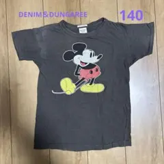 DENIM＆DUNGAREE ミッキーマウス　Tシャツ　140