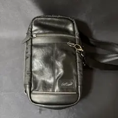 イオン　Crocodile ボディバッグ メンズ ブラックのサムネイル